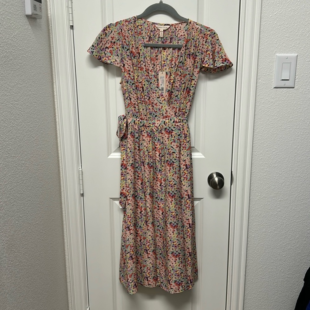 Rebecca Taylor Floral Wrap Dress